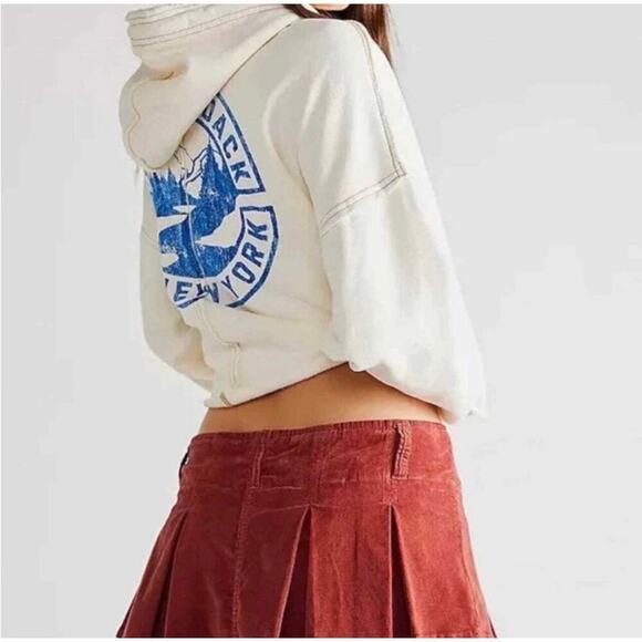 Free People Dresses & Skirts - Free People Corduroy Pleated Micro Mini Skirt Skort size 8 Y2K Style Twee